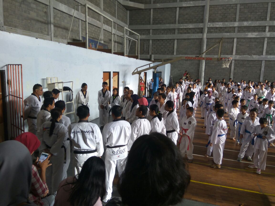 UJIAN KENAIKAN TINGKAT POPDA TAEKWONDO DIY 2018